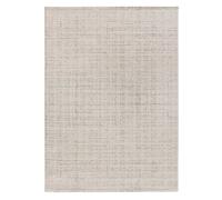 Alfombra geométrica con relieve en crema hl-natural, 200x300 cm - atticgo