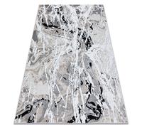 Alfombra GLOSS moderno 8488 37 Abstracción elegante glamour beige / gris 240x330 cm