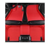 Alfombra Goma Alfombrillas de Cuero a Rayas 5D Personalizadas para Hyundai para Sonata (2019-2023) Accesorios Interiores Alfombra(E 5 Seat)