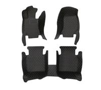 Alfombra Goma Alfombrillas Personalizadas para Macan 2014 2015 2016 2017 2018 2019 2020 2021 2022 2023 Accesorios Interiores para Coche Alfombras Tapete(Black Gold)