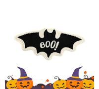 Alfombra gótica de Halloween - Alfombra para puerta al aire libre decoración acento, alfombra de absorción suave | Cubierta textil de la autoridad de entrada estacional con parcela para dormitorio