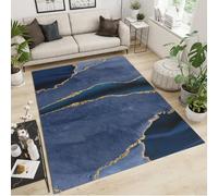 Alfombra grande antideslizante lavable de felpa suave para sala de estar y dormitorio, diseño moderno, decoración del hogar de lujo estética