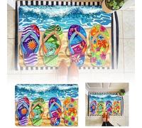 Alfombra grande con alfombrillas antideslizantes perfectas para zonas de alto tráfico, antideslizante, fácil de mantener, tu familia merece lo (A, 40 x 60 cm)