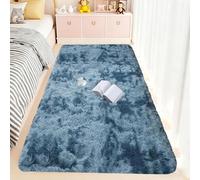 Alfombra Grande Salon 260 x 420 cm No Se Desprenden, Lavable Hasta 30 Grados, Antideslizante, Fluffy, Muy Suave, Alfombra de Pelo Largo, Alfombras Moderna, para Dormitorio, Sala de Estar, Tie-dye-C