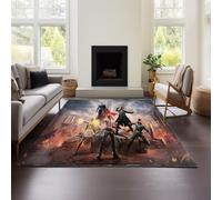 Alfombra Gris Ideal Para Habitaciones, Salones, Oficinas Comerciales Y Grandes Superficies. Cobertura Total E Insonorización. Alfombra De Playerunknown's Battlegrounds. (Battlegrounds 02,140x200cm)