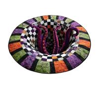 Alfombra Halloween 101 X 101 Cm Alfombra Acolchada Antideslizante Con