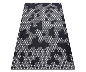 Alfombra HEOS 78547 HEXÁGONO ROMPECABEZAS antracita / crema 120x170 cm