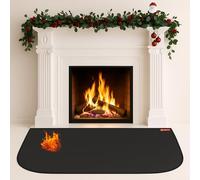 Alfombra Ignifuga para Chimenea de Tamaño Estándar 100 x 60 cm | Salvachispas Chimenea y Protector Suelo Chimenea | Alfombra Chimenea | Protector Chimenea | Antichispas para Chimenea