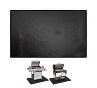 Alfombra ignífuga para fogata, protector portátil para acampar, alfombra ignífuga para debajo de la chimenea, para terraza, jardín, exterior, barbacoa, fogata, cocina, al aire libre