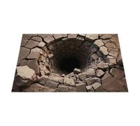 Alfombra Ilusión Óptica 3D - Alfombra Antideslizante Divertida | Carpeta de Ilusión Óptica 3D | Para Les, Familia, Amigos, Estudiantes, Adultos, Casa, Interior y