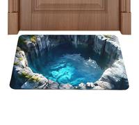 Alfombra Ilusión Óptica 3D | Felpudo Antideslizante y Estética - Alfombra 3D Ilusión Óptica - Para Cocina, Baño, Entrada, Porche, Interior Y Po