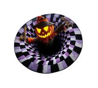 Alfombra Ilusión Óptica Halloween Alfombra antideslizante ilusión 3D abismo