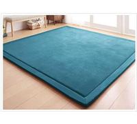 Alfombra Infantil, Alfombras Bebe, Niños Jugar Alfombra, Ultra Suaves Estera de Antideslizantes, para Sala de Juegos, Guardería, Sofá Silla Cojín, Decoración de Habitación-Lake Blue-150*180cm