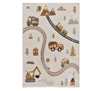 Alfombra infantil carreteras multicolor beats, 120x170 cm - atticgo