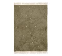 Alfombra infantil con puntos Pure Olive | Little Dutch