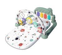 Alfombra infantil de juego, alfombrillas de actividad para niños, seguras, | Niños muertos niños gateando vientre música juguete patada piano actividad suelo estera chica novedad