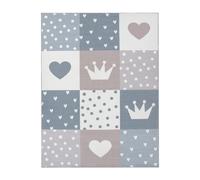 Alfombra infantil Eliza beige 80x150 cm