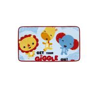 Alfombra infantil - Fisher Price - Motivo personaje favorito - Antideslizante - 45x75 cm