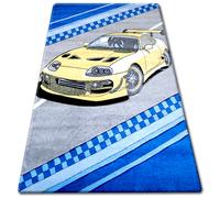 Alfombra infantil HAPPY C222 Coche gris 280x370 cm