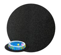 Alfombra inflable | Protector absorbente grande | Protección del suelo 3,7 m ,para interior al aire libre, jardín, terraza, piscina, balcón