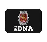 Alfombra Interior El Escudo De Armas De Finlandia Está En Mi ADN Fino Alfombra Entrada Atrapapolvo Tapete Entrada Casa para Recibidor Jardín Baño 60X40Cm