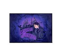 Alfombra Interior Nevermore Academy 80x60 cm - Estilo Gótico inspirado en Wednesday