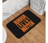 Alfombra Interior Pan Irlandés Las Vidas Importan Atrapapolvo Felpudo Entrada Fino Trampa De Tierra para Pasillo Dormitorio Balcón 60X40Cm