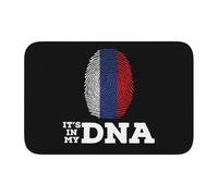 Alfombra Interior República Srpska Está En Mi ADN Suaves Alfombra Entrada Interior Fino Trampa De Tierra para Jardín Pasillo Casa 60X40Cm