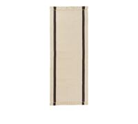 Alfombra Kilim Calm 80x200 Blanco Roto oscuro/Café