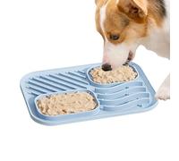 Alfombra Lamiendo para Perro | Dispensador de golosinas de Silicona - Alfombra Lamiendo con para Perro y Gato - para Enriquecimiento, Comidas en Casa y Doma de Gatos y Chio