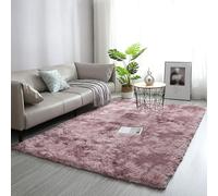 Alfombra lanuda de pelo alto, suave y esponjosa, antideslizante, para sala de estar y dormitorio, decoración del hogar, estilo nórdico