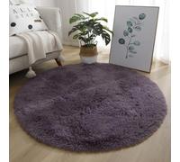 Alfombra lanuda de terciopelo ultra afelpada, antideslizante, de fibra sintética, suave, lavable a máquina, color sólido moderno para dormitorio, sala de estar, guardería, niños, mascotas, varios