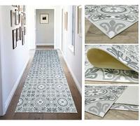 Alfombra Larga para Cocina Vinilo de Baldosas Hidráulica Antideslizlante, Tambien para pasillos, salita y entradas.