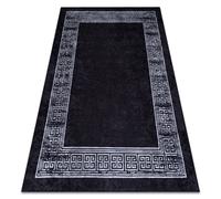 Alfombra lavable MIRO 51223.807 Mármol griego antideslizante - negro / blanco 200x290 cm