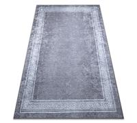 Alfombra lavable MIRO 51317.807 Marco griego antideslizante - gris 120x170 cm