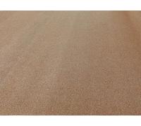 Alfombra Lido | Terciopelo suave naranja con soporte textil, 4 m ancho, Corte (4m de ancho / 8,5m de largo)