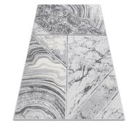Alfombra LIRA HE527 Naturaleza estructural moderna glamour - gris 200x290 cm