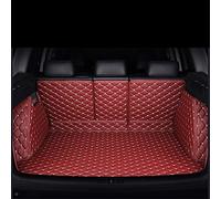 Alfombra Maletero Coche Esteras para Maletero Coche Personalizadas para Mercedes A/b/c/e/s/g Class Cla CLB CLS CLK Gla Glb Glc Gle Gls GT para Metris Ml Cubierta Alfombras Cuero(Rojo)