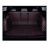 Alfombra Maletero Coche Esteras para Maletero De Coche Cobertura Completa Personalizadas para Q5 Q2 Q3 Q7 Q8 S1 S4 S5 S6 Sq5 Rs3 Rs4 Rs5 Rs6 TT Auto Mats(Negro Rojo)