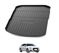 Alfombra Maletero para Audi A3 Sedan 2014-2020, TPE Alfombrillas Impermeables Carga Bandeja Maletero Equipaje Revestimiento Protección