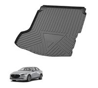 Alfombra Maletero para Mazda 3 Axela Sedan 2020-2024, TPE Alfombrillas Impermeables Carga Bandeja Maletero Equipaje Revestimiento Protección