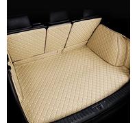 Alfombra Maletero para Nissan para Kicks 2017 2018 2019 2020 The Trunk Cargo Forro De Cuero Impermeable Boot Liner Cargo Compartment Floor Carpet Mud Accesorios(Beige)