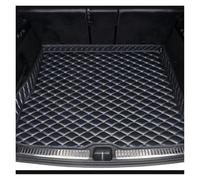 Alfombra Maletero para Skoda para Octavia (años 2007 A 2014) Detalles Interiores Accesorios Alfombra Cuero Resistente Alfombrillas Maletero Coche(Black and Blue a,Size2 2007-2014)