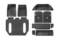 Alfombra Maletero Para Tesla Para Modelo Para X 2022-2024 Alfombrillas El Suelo Revestimientos Fundas Asientos Traseros Alfombrillas El Maletero Revestimientos Carga Coche Estera Maletero(Full Set 6 S