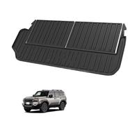 Alfombra Maletero para Toyota Prado 7-Seater 2024, TPE Alfombrillas Impermeables Carga Bandeja Maletero Equipaje Revestimiento Protección