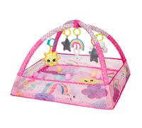 Alfombra/manta de juego con 18 bolas - COLOR : Rosa