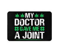 Alfombra Mi Doctor Me DIO Una Articulación Atrapapolvo Felpudo Entrada Duradera Tapete Entrada Casa para Dormitorio Balcón Hogar 60X40Cm