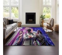 Alfombra Moderna De Playerunknown's Battlegrounds para Sala De Estar, Dormitorio Infantil, De Pelo Corto, Lavable, Antideslizante, para Coche. (Battlegrounds 02,100x120cm)