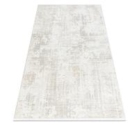 Alfombra moderna DUKE 51374 crema - Vintage estructurada muy suave flecos 240x330 cm