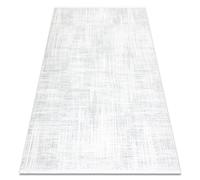 Alfombra moderna DUKE A0357 crema - Vintage estructurada muy suave flecos 80x150 cm